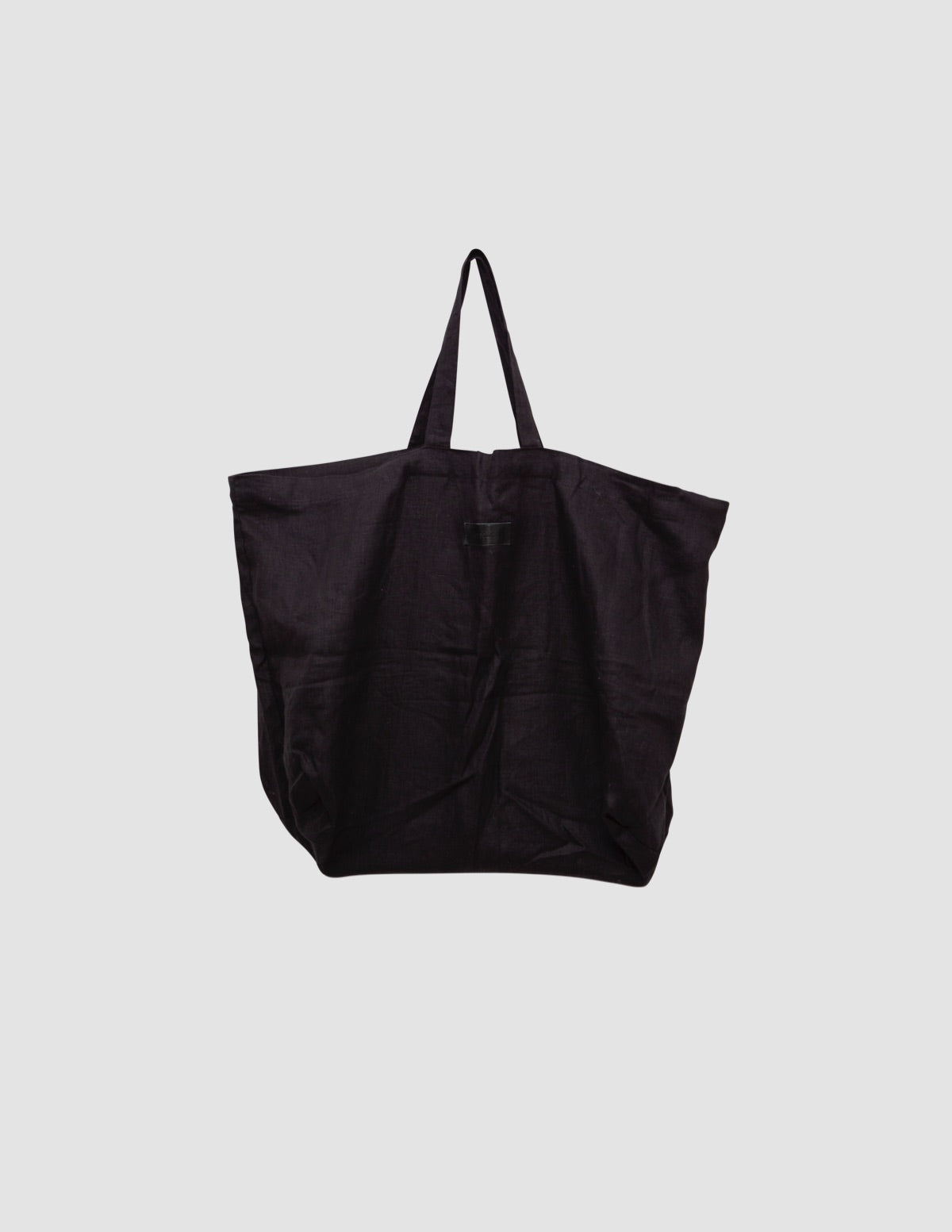 linen bag black