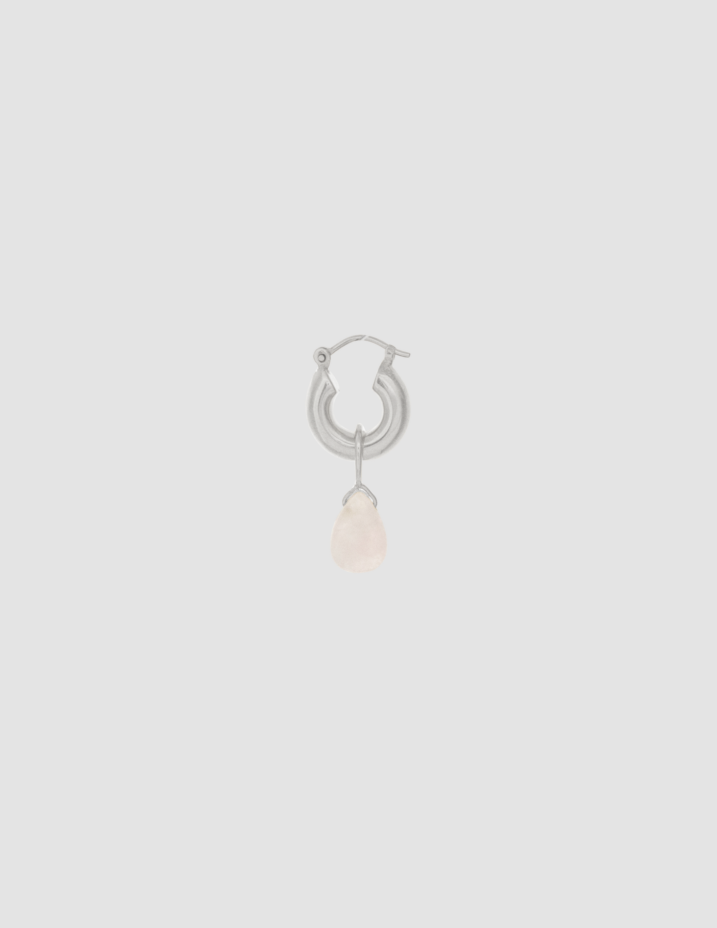 material:silver; add-on:small-vintage-hoops-click;add-on:rose-quartz-add-on;