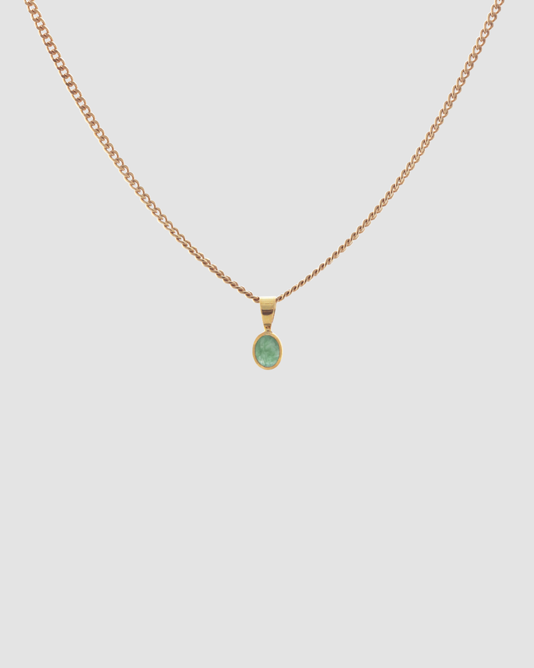 material:gold; add-on:mini-chain-necklace; add-on:jade-add-on;