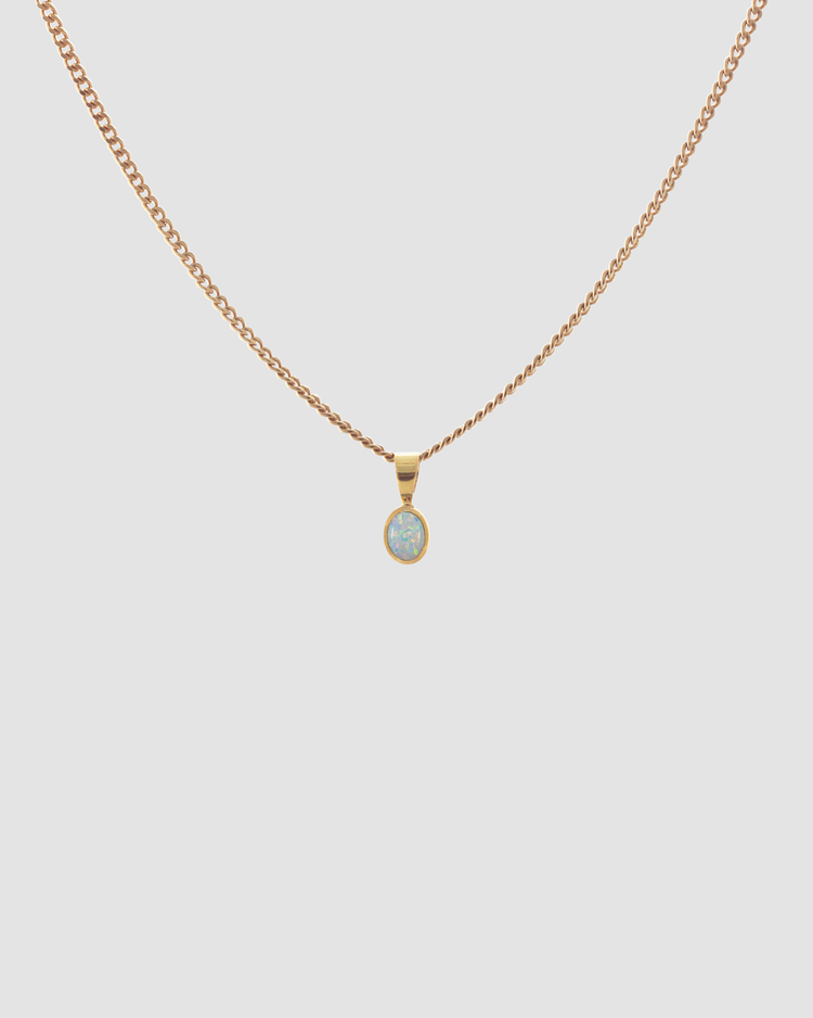 material:gold; add-on:mini-chain-necklace; add-on:opal-add-on;