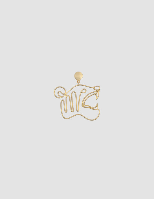 material:gold;single;