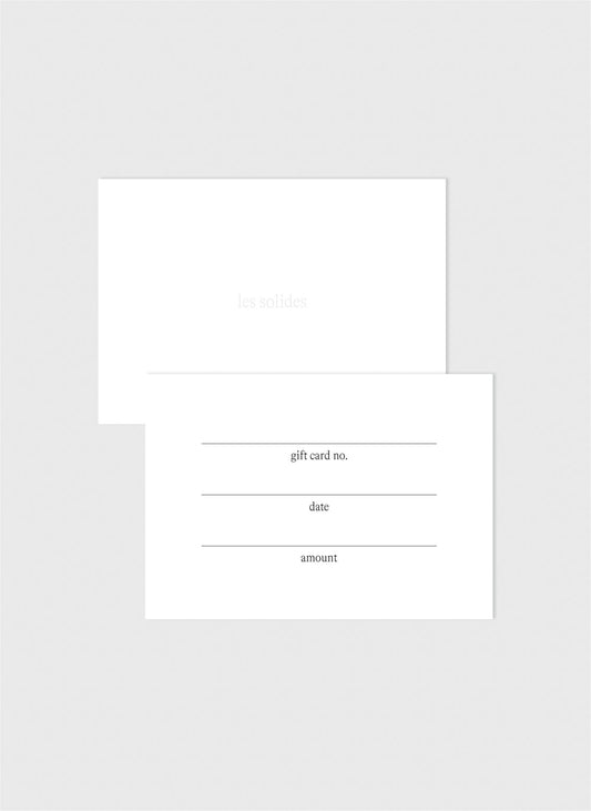 gift card